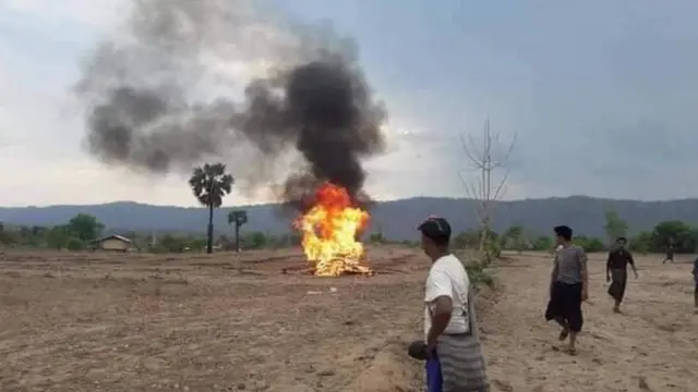 မေလတုန်းက ကျည်ထိမှန်သေဆုံးခဲ့သူတစ်ဦးကို သင်္ဂြိုဟ်စဥ်