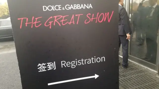 Desfile Dolce Gabbana