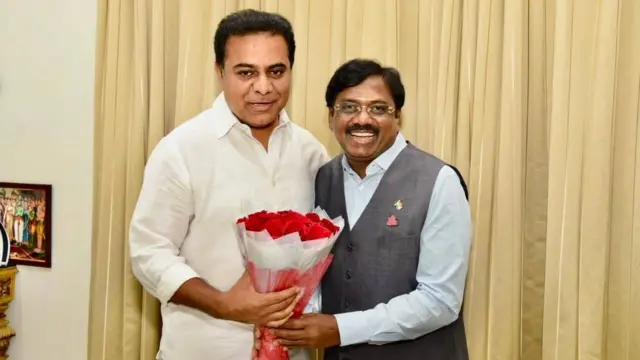 కేటీఆర్, వివేక్