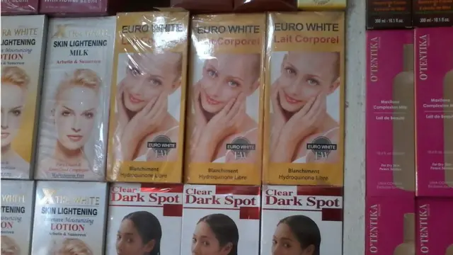 ghana, bleaching, éclaircissant, crème