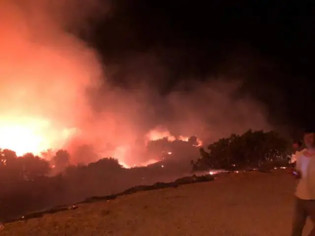 Çeşme Ildır yangın