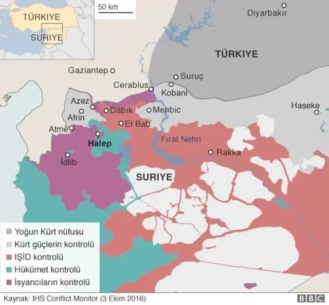 Suriye'de hangi bölgeleri kim kontrol ediyor