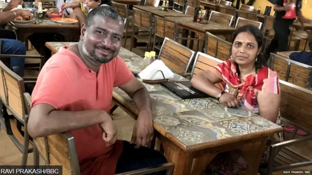 ਰਵੀ ਪ੍ਰਕਾਸ਼ ਅਤੇ ਉਨ੍ਹਾਂ ਦੇ ਪਤਨੀ