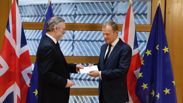 лист про "брекзит" передають Дональду Туску