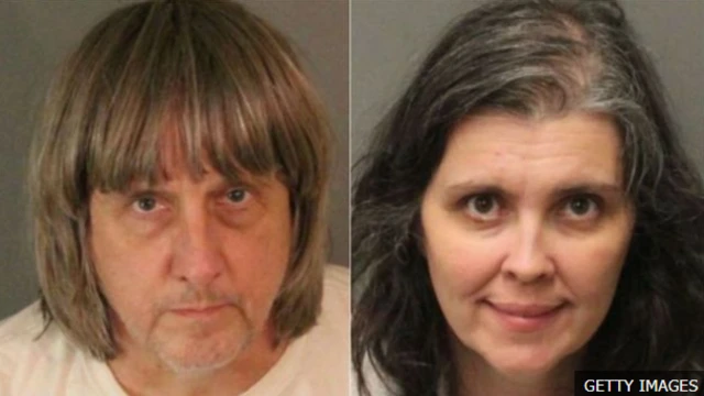 นายเดวิดและนางลูอิส เทอร์พิน จับลูก 13 คนล่ามขังไว้ในบ้าน