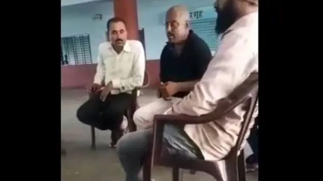वीडियो में दिखाई दे रहे लोग