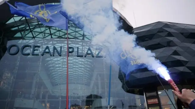 यूक्रेन की राजधानी कीव में मौजूद ओशियन मॉल