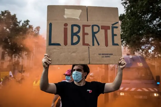 Paris protesto