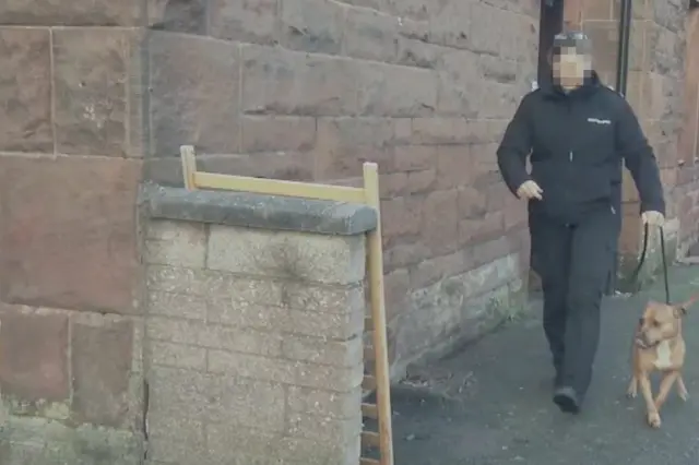 Police raid in Scotland