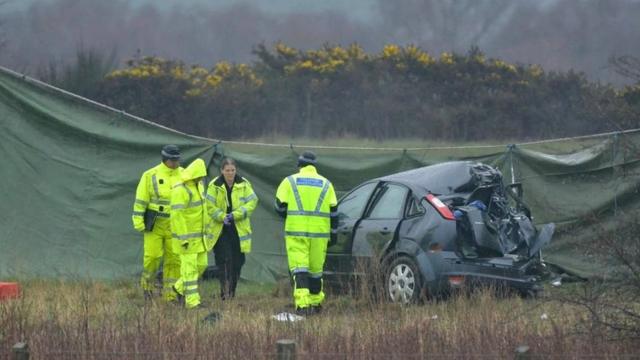 Boy 8 and woman 36 killed in A92 crash in Fife BBC News