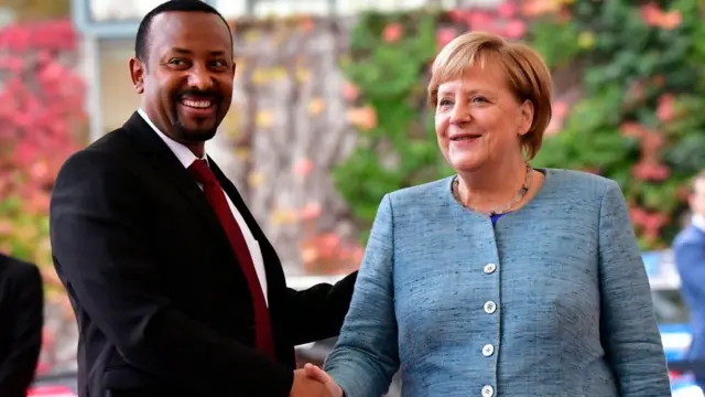 ጠቅላይ ሚኒስትር አብይና አንግላ ሜርክል