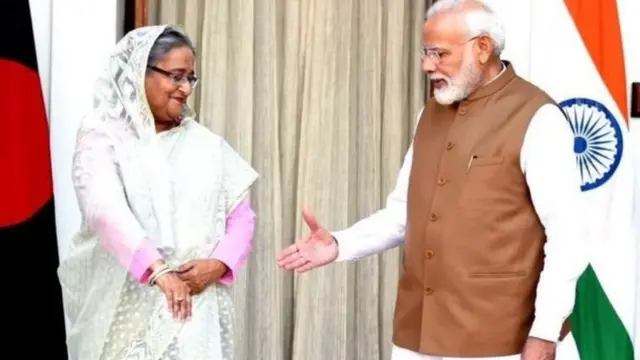 انڈیا، بنگلہ دیش، مودی، شیخ حسینہ