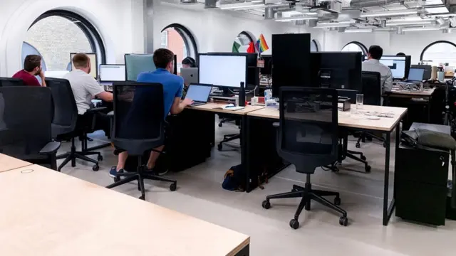 Las oficinas de Curve en Londres.