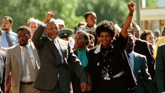 Nelson na Winnie Mandela bubakanye imyaka 38