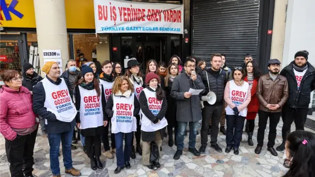 BBC İstanbul büro grevi