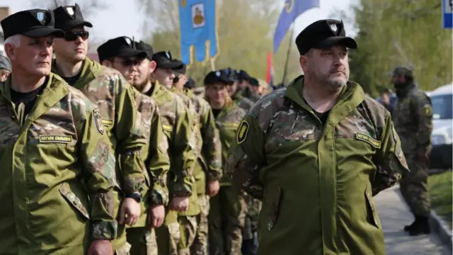 Добровольці під Радою