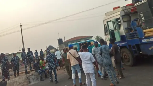 Pipo gada round di truck afta di protest