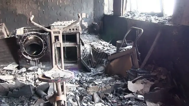 Внутри Гренфелл-Тауэр