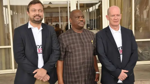 Ambassador to Nigeria, Ketil Karlson, Rivers State Govnor Nyesom Wike, Ambassador of Ireland to Nigeria Sean Hoy