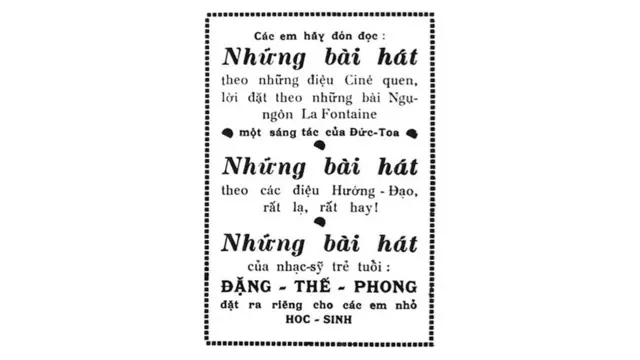 Quảng cáo, Học Sinh 5 tháng 5 1939, tr. 18