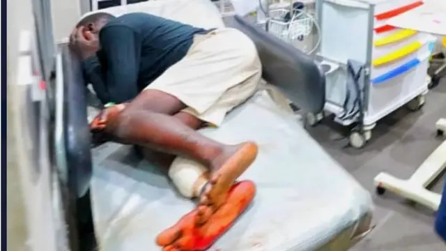 Ọkan lara awọn oluwọde to fara gba ọgbẹ