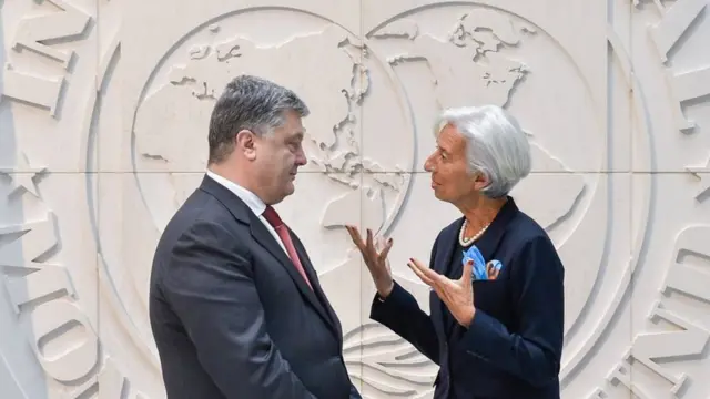 Порошенко и Лагард