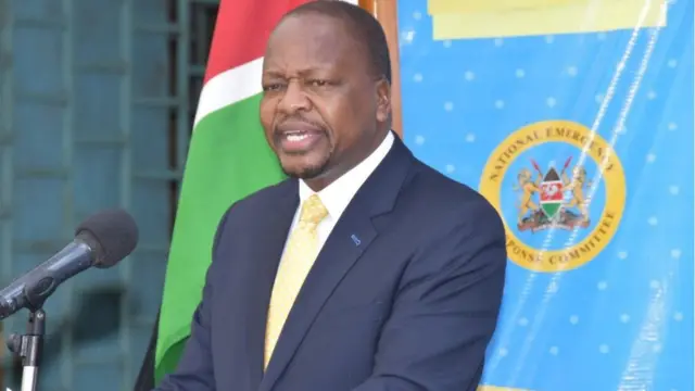 Waziri wa Afya wa Kenya Mutahi Kagwe