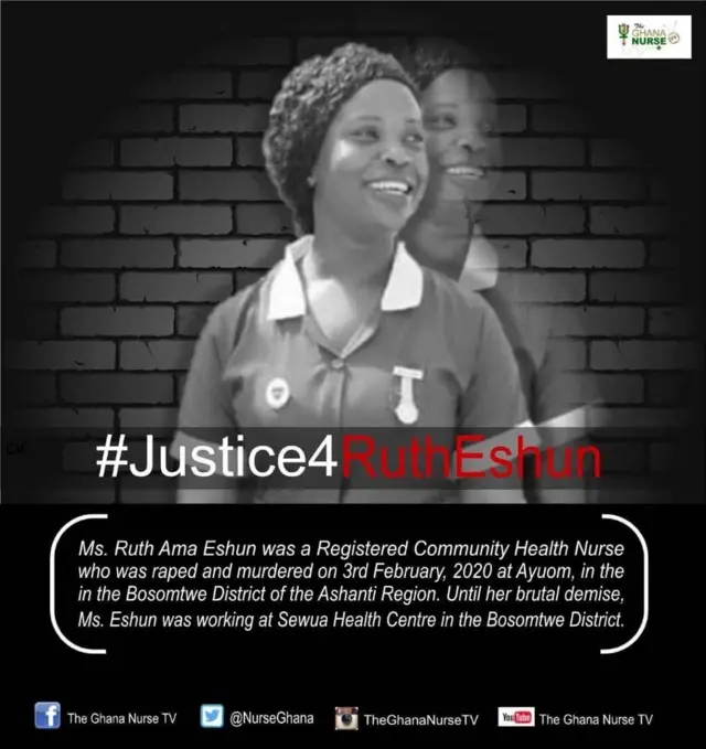 #Justice4RuthEshun