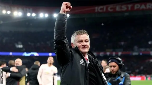 Ole Gunnar Solskjaer đã giúp Manchester United lọt vào tứ kết Champions League