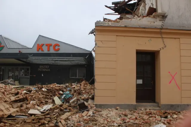 Petrinja, zemljotres