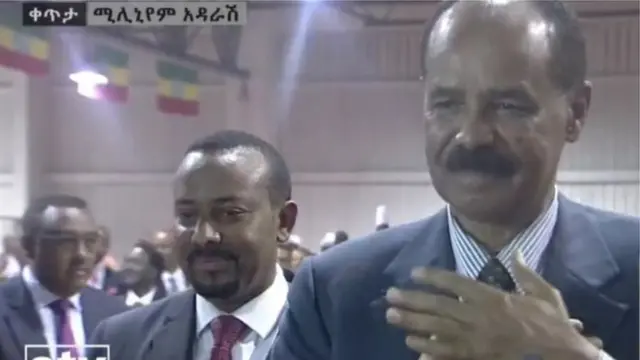 ፕረዚደንት ኢሳይያስ ኣፈወርቂ ኣብ ኣዳራሽ ሚለንየም