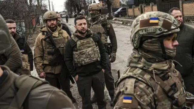 Presiden Ukraina Volodymyr Zelensky