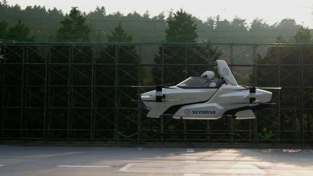 日本丰田和SkyDive的SD-03，有人驾驶飞天车，2020年夏天试飞