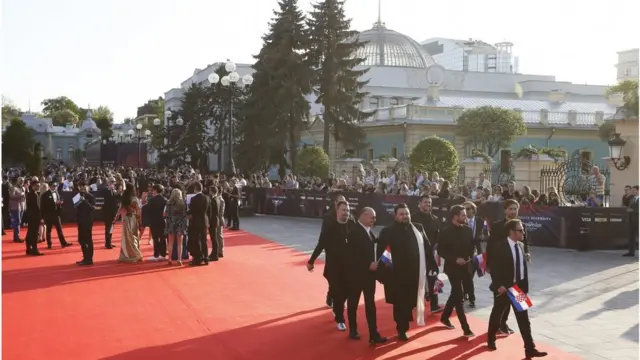 червона доріжка Євробачення