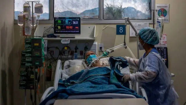 Patient sous respirateur