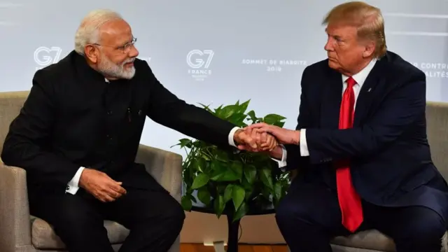 મોદી ટ્રમ્પ