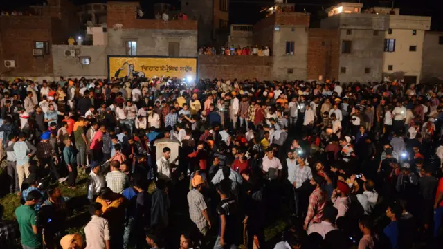 ராம்லீலா கொண்டாட்டத்தில் விபத்து