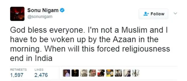 सोनू निगम