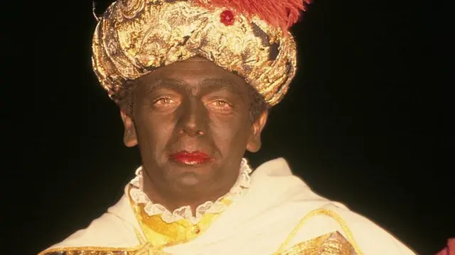 Alfredo Ruiz Gallardón disfrazado de Baltasar.