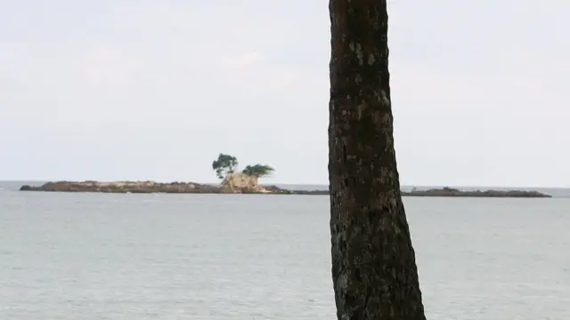 भुतहा द्वीप, कालापानी, अंडमान द्वीप, हिंद महासागर, रॉस आइलैंड