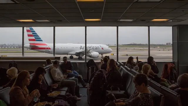 American Airlines uçağı