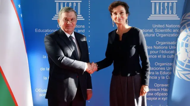 Ўзбекистон Президенти ЮНЕСКО Бош директори билан