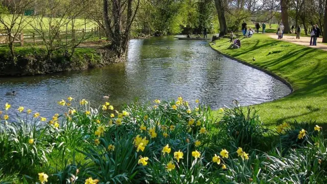 Tâmisa antes de chegar em Londres