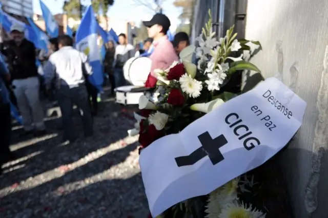 En Guatemala se han tenido lugar manifestaciones a favor y en contra de la presencia de la Cicig en el país.