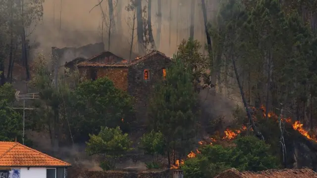 போர்ச்சுகலில் அண்மையில் ஏற்பட்ட தீ விபத்தில், பலர் கடைசி நிமிடங்களில்தான் தப்பிக்க முயன்றனர்