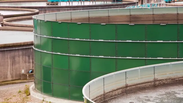 Завод очистных сооружений в Манчестере