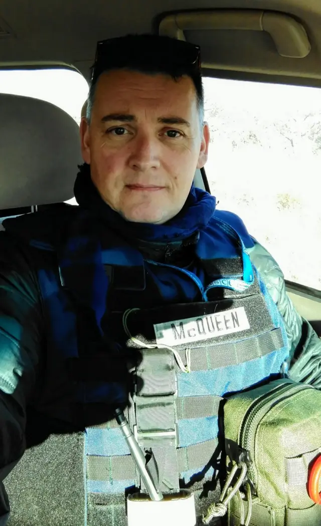 Маккуин на востоке Украины