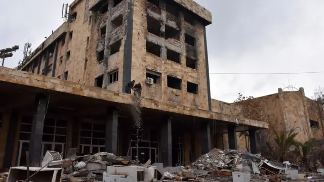 Руины Алеппо