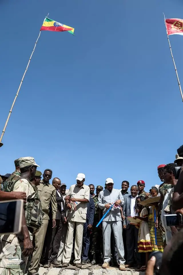 ፕረዚደንት ኢሳይያስ አፈወርቂ እቲ ዝተቖረፀ ሪቫን ንዶክተር ደብረፅዮን እንትህቡዎም