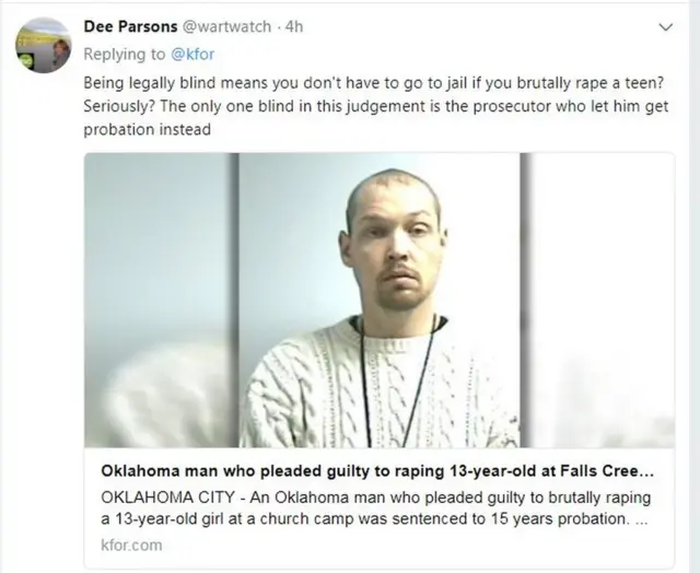 डी पार्सन्स का ट्वीट